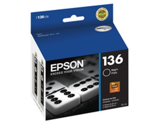 Picture of Epson Cartridge T136126-Al 136 Black Lat