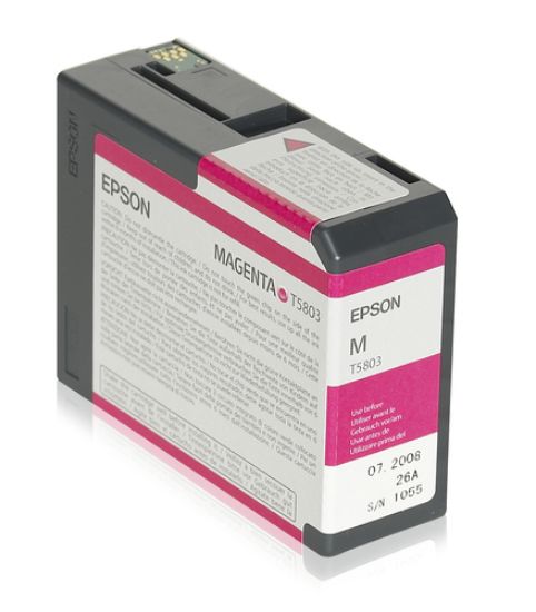 Picture of Epson CartridgeT580300 80Ml Magenta Ink 