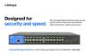 Picture of Linksys 24-PORT MANAGED GIGABIT SWITCH 4