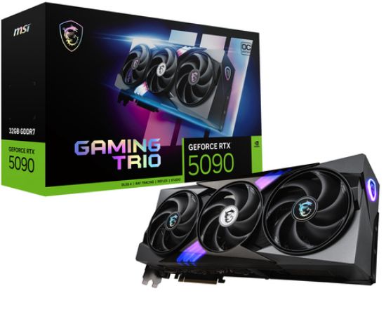 Picture of MSI Gaming Trio GeForce 5090 OC 32GB GDD