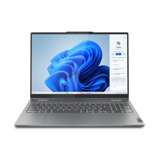 Picture of Lenovo IdeaPad 5 2-in-1 16IRU9 Intel Core 5 120U Hybrid (2-in-1) 40.6 cm (16") Touchscreen WUXGA 16 GB LPDDR5x-SDRAM 512 GB SSD Wi-Fi 6 (802.11ax) Windows 11 Home English Grey