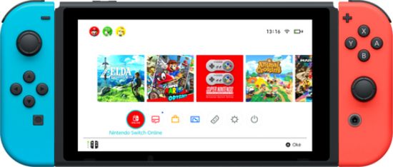 Picture of Nintendo Switch v2 64GB Console NEON : J