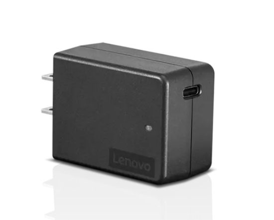 Picture of Lenovo 4X20V07881 power adapter/inverter Indoor 45 W Black