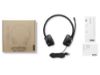 Picture of Lenovo 4XD1K18260 headphones/headset Wired Head-band Music/Everyday USB Type-A Black