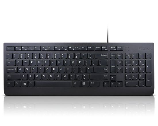 Picture of Lenovo Essential keyboard Universal USB QWERTY Canadian Black
