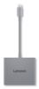 Picture of Lenovo GX91R64790 laptop dock/port replicator Wired USB 3.2 Gen 1 (3.1 Gen 1) Type-C Grey